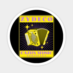 ZYDECO MUSIC T-SHIRT Magnet